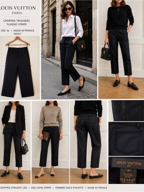 Louis Vuitton Silk Blend Jean NWOT